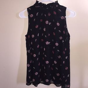 LOFT outlet rose top